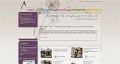 Desktop Screenshot of institut-aubepine.fr